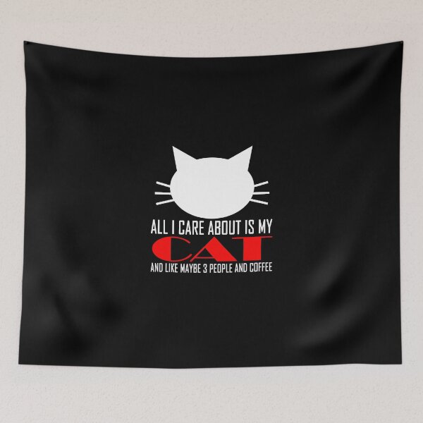Item preview, All i care about is my cat!! designed and sold by Srlotad.