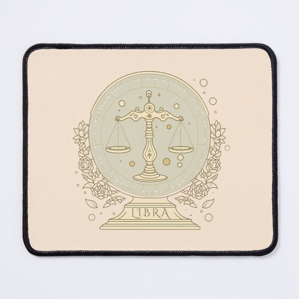 Item preview, Libra Zodiac Illustration designed and sold by cetakulang.