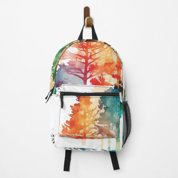Item preview, Trees in Vibrant Colors - Watercolor Trees and Leaves designed and sold by GVRDesign.