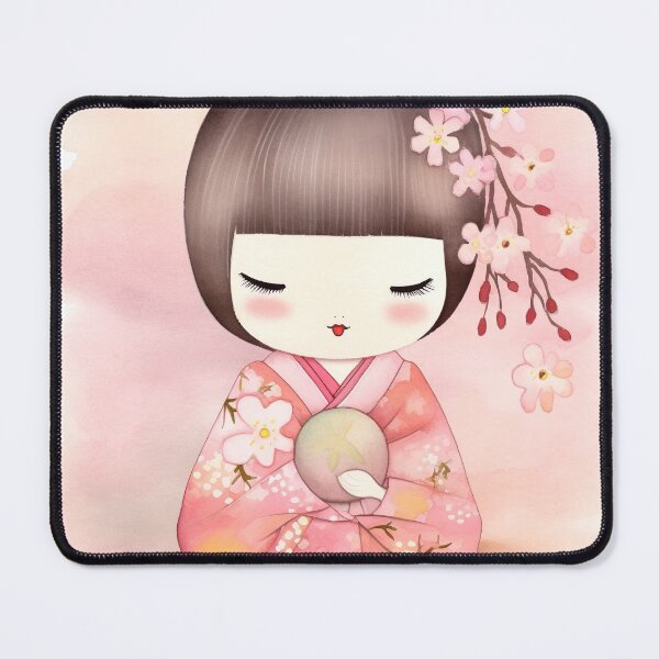 Item preview, Cute Kokeshi Doll Design designed and sold by Paul-Rand.