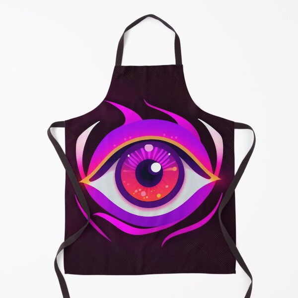 Item preview, Purple Ember Cartoon Eye designed and sold by MythicPrompts.