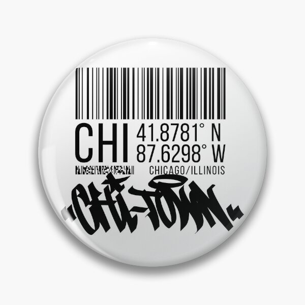 Item preview, Chicago, IL (black) designed and sold by ICYMI-DZNS.