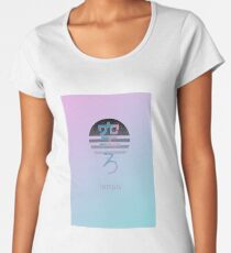 Vaporwave Aesthetic Empty Women's Premium T-Shirt