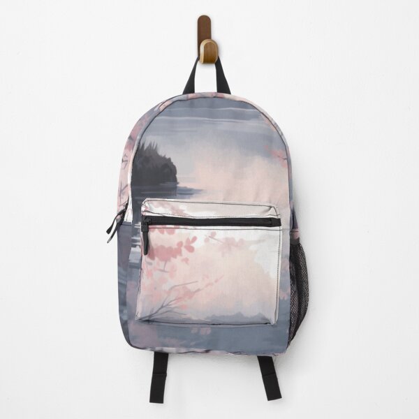 Item preview, Japanese cherry blossom by the lake designed and sold by IvyoraStudio.