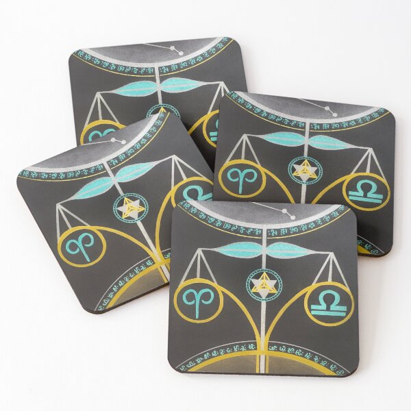 Item preview, Aries Libra axis designed and sold by ArtetAstres.