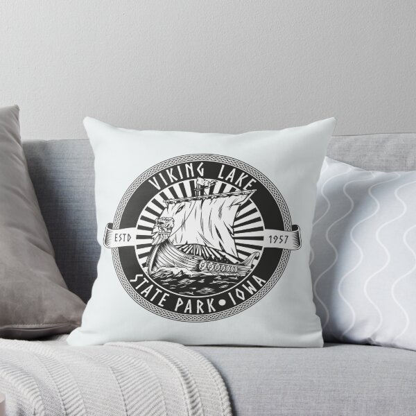 Item preview, Viking Lake State Park Iowa Badge designed and sold by KrisSidDesigns.