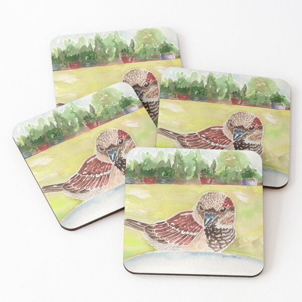 Item preview, Watercolor House Sparow Painting designed and sold by bellamells.