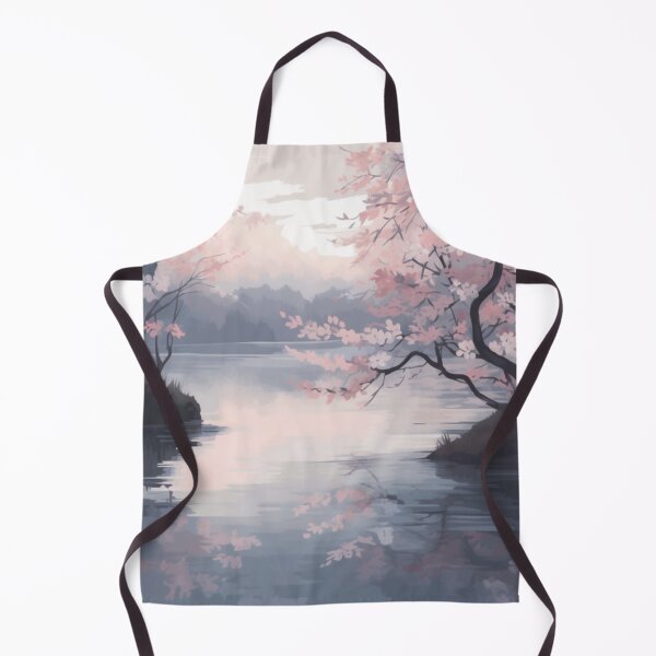 Item preview, Japanese cherry blossom by the lake designed and sold by IvyoraStudio.
