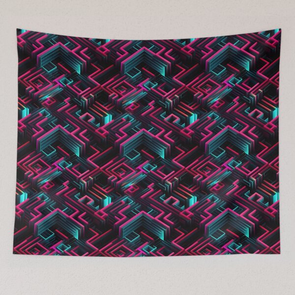 Item preview, Optical 3D illusion in NEON designed and sold by Jackflash2023.