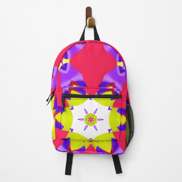 Item preview, Modern vibrant and shiny flower kaleidoscope designed and sold by Fantabuloustef.