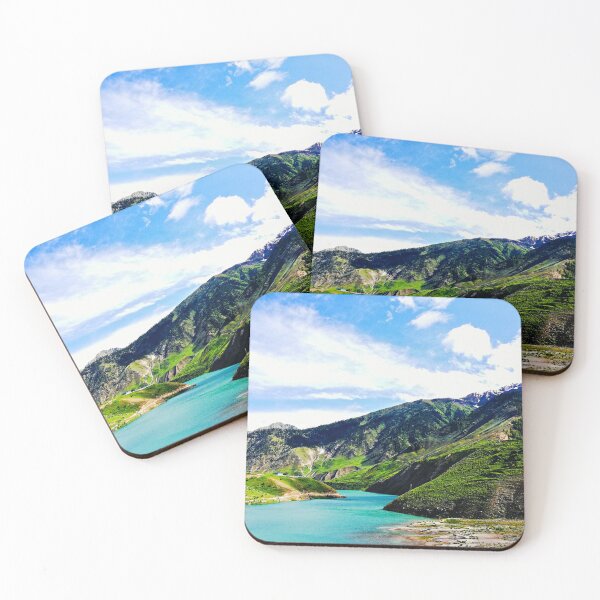 Item preview, Lush Green Mountain Lake: Stunning Digital Art designed and sold by TaloeSahar.