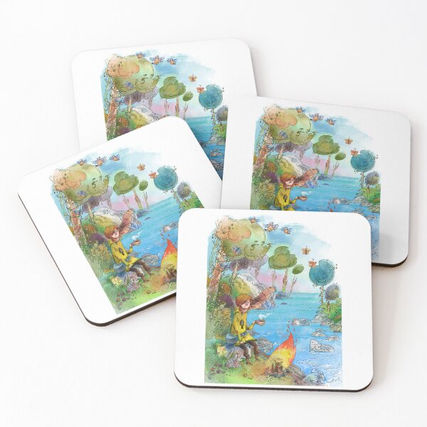 Item preview, Gadabout and campfire designed and sold by letmedrawit.