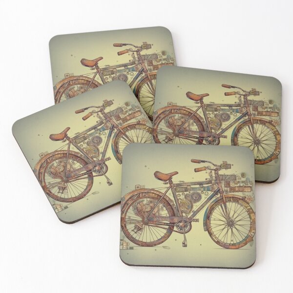 Item preview, "Vintage bicycle design" designed and sold by ChromaChameleon.
