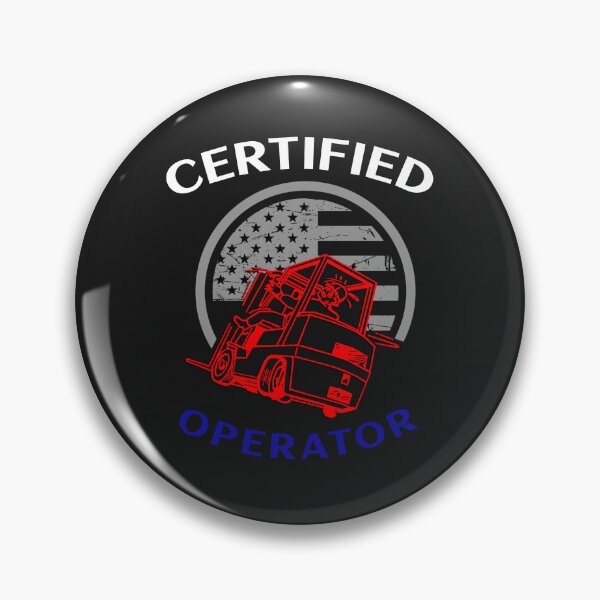 Item preview, Vintage Forklift Certified Forklift Operator FWRB designed and sold by TeamsterLife.