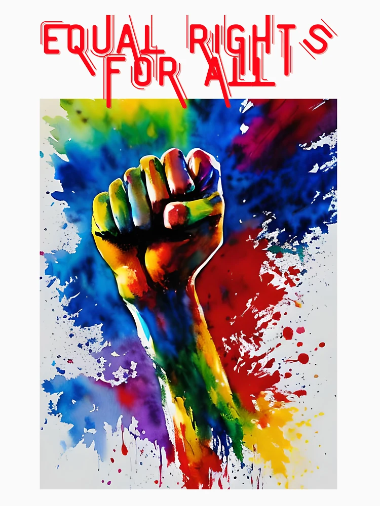 Thumbnail 6 of 6, Pullover Hoodie, Human Rights Day designed and sold by InStickers.