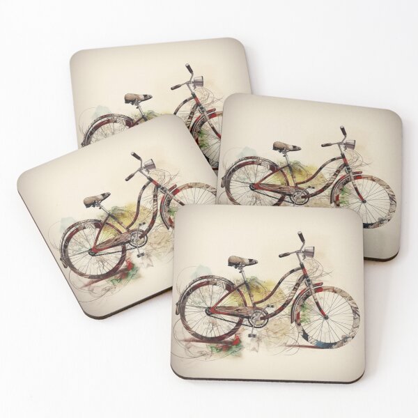Item preview, "Vintage bicycle design" designed and sold by ChromaChameleon.