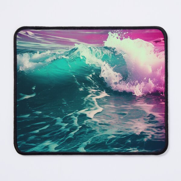 Item preview, neon sea waves designed and sold by Jackflash2023.