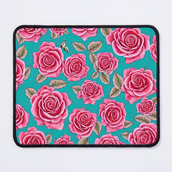 Item preview, Beautiful Rose Pattern - Spring / Summer Theme Throw Pillow designed and sold by Sowari-Pillows.