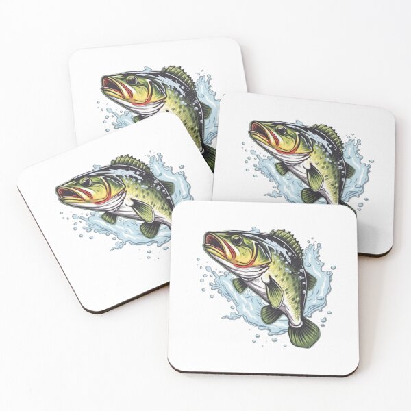 Item preview, Bass - fishing designed and sold by Krystian Zielinski.