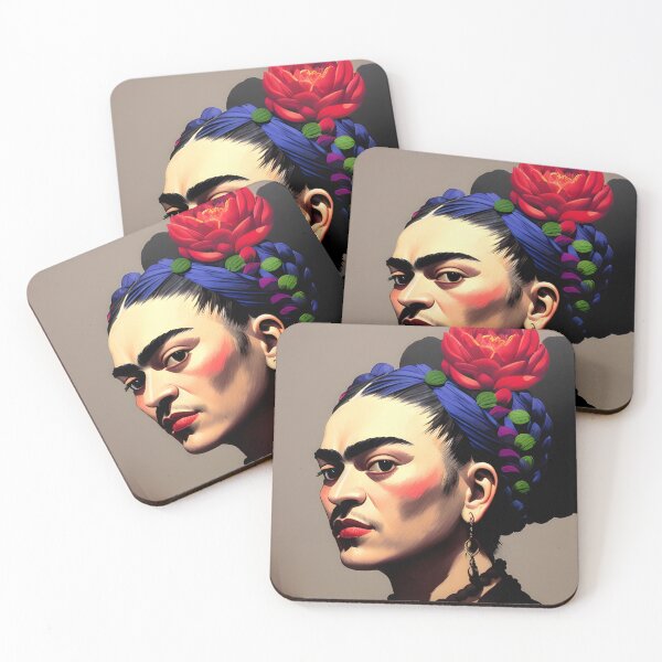 Item preview, Frida Kahlo Portrait I Acryl designed and sold by daido-ai.