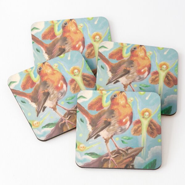 Item preview, The pleasure of the sylphs towards the birds designed and sold by SpiritualArt11.