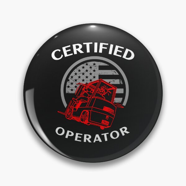 Item preview, Vintage Forklift Certified Forklift Operator FRW designed and sold by TeamsterLife.
