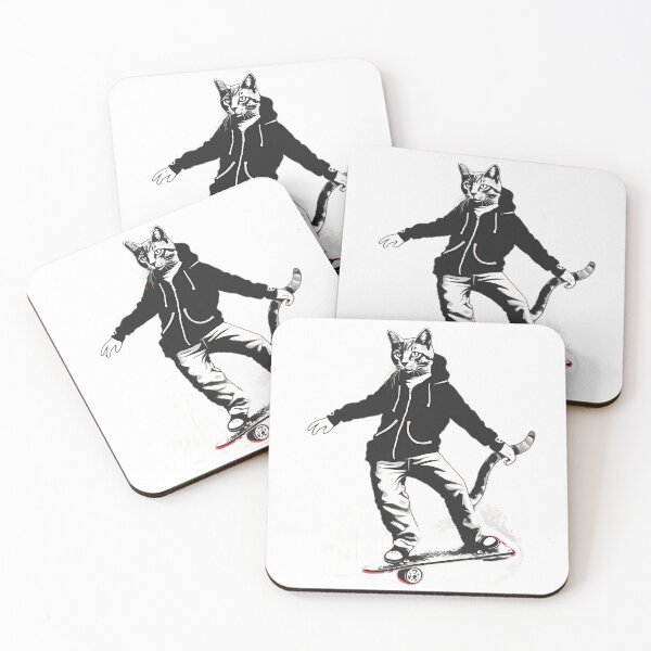 Item preview, Gato con capucha negra designed and sold by DonDiLuca.