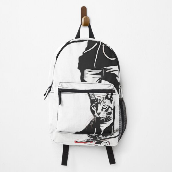 Item preview, Cat with a Black Hoodie designed and sold by DonDiLuca.