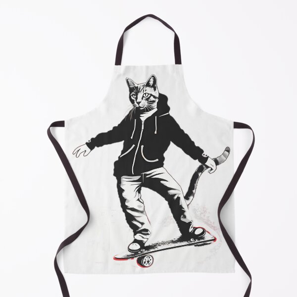 Item preview, Cat with a Black Hoodie designed and sold by DonDiLuca.