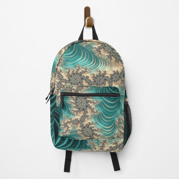 Item preview, Teal Trip Geometric Fractal Art designed and sold by Jillianamatt.