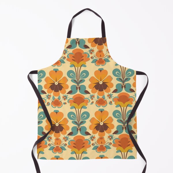 Item preview, Retro flower pattern designed and sold by frogg136.