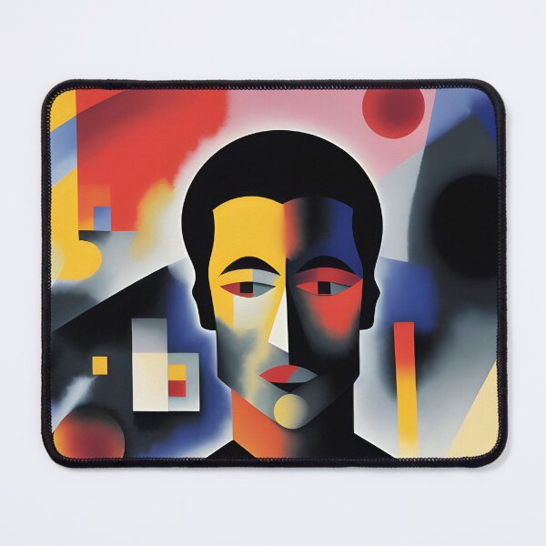 Artikelvorschau, Wassily Kandinsky Self Portrait I In His Own Style entworfen und verkauft von daido-ai.