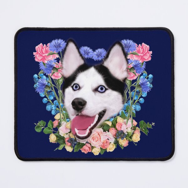 Item preview, Husky Flowers designed and sold by PorcupineQuinn.