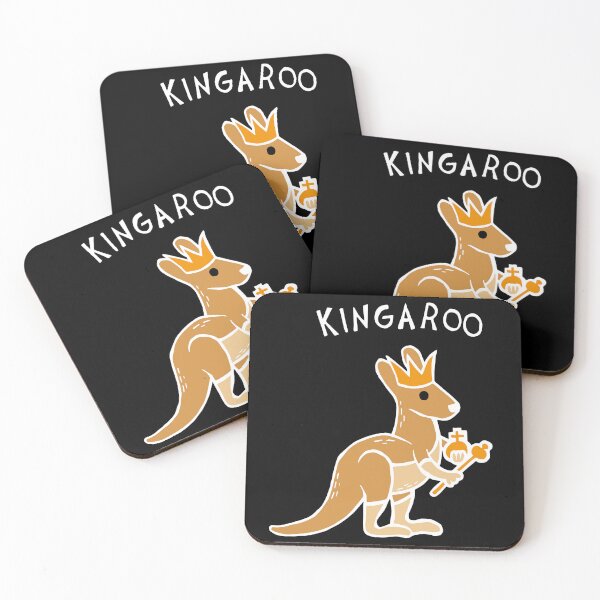 Item preview, Kingaroo Kangaroo (White) designed and sold by Graograman.