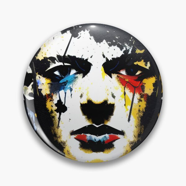 Item preview, Jackson Pollock Self Portrait I In His Own Style designed and sold by daido-ai.