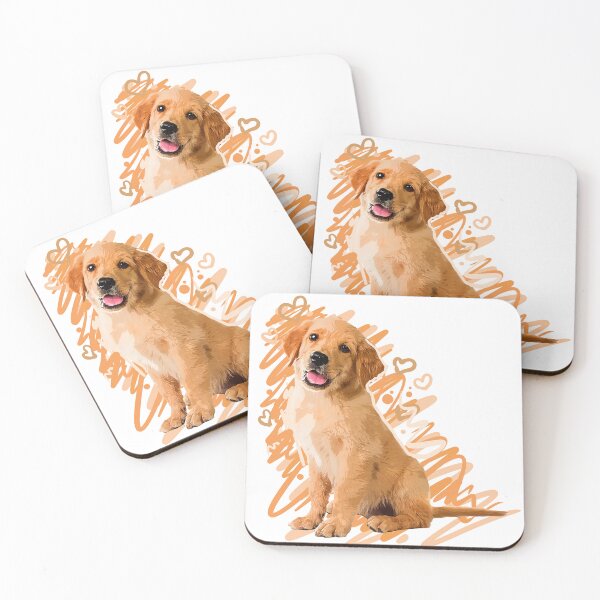 Item preview, golden retriever designed and sold by MarcosCarvalho.
