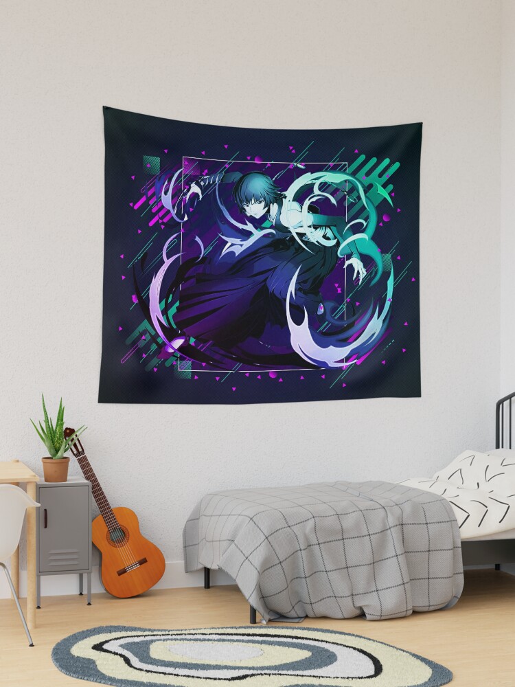 Soi Fon Bleach Modern Graphic Design Tapestry