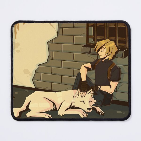 Item preview, Leon With Dog designed and sold by Cat Williams.
