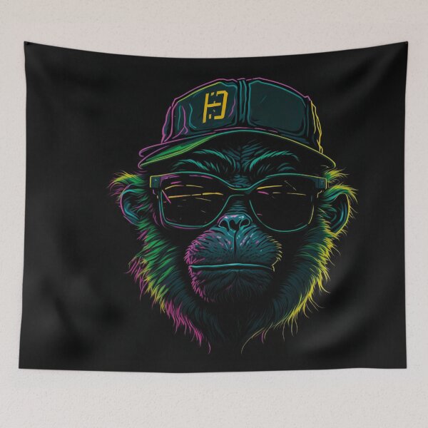 Item preview, crazy monkey baseball player designed and sold by artegrafico92.