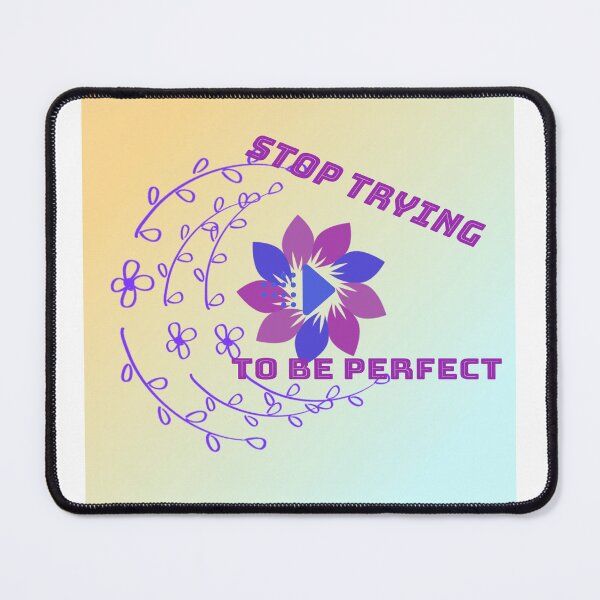 Item preview, No one in this world is perfect. designed and sold by Atiyya.