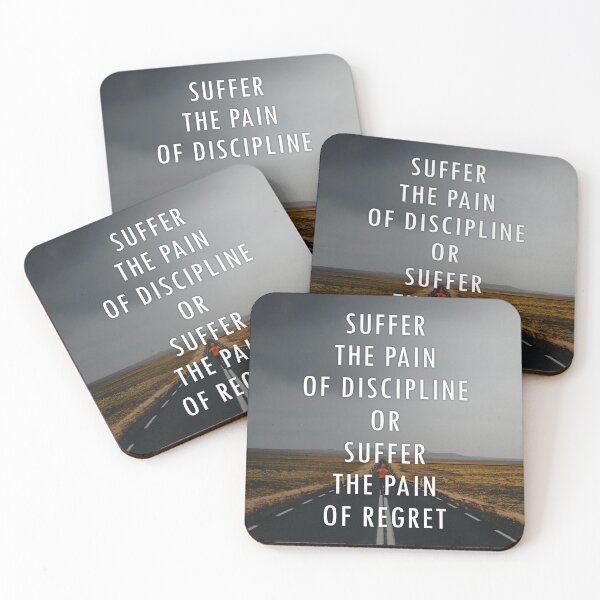 Item preview, The Pain of Discipline Or The Pain of Regret designed and sold by Printend _.
