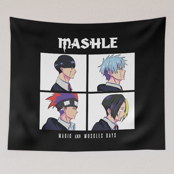 Item preview, MASHLE: MAGIC AND MUSCLES DAYS designed and sold by FunGangStore.