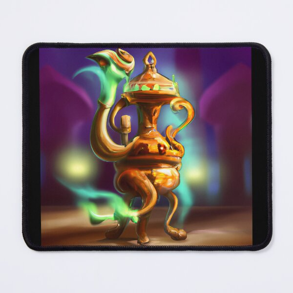 Item preview, Lamp Genie In Cyberpunk Universe designed and sold by KalipsoArt.