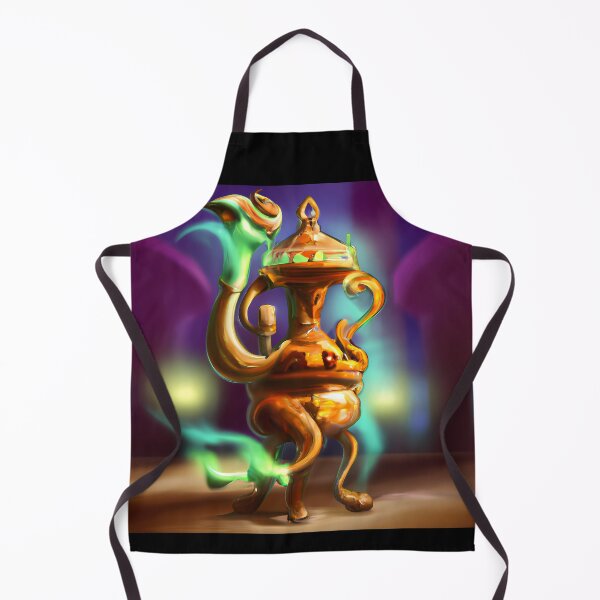 Item preview, Lamp Genie In Cyberpunk Universe designed and sold by KalipsoArt.
