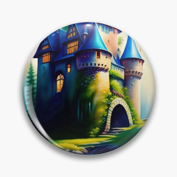 Item preview, Fairy Tale Castle designed and sold by SummerRainArt.