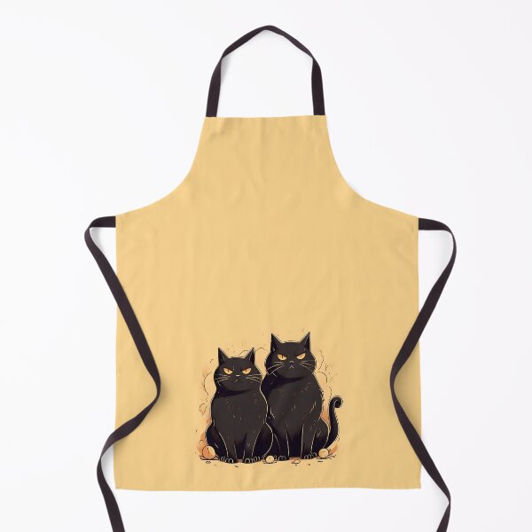 Item preview, Twin boss cat ready to give command to the cat's personal servant designed and sold by CroffleStudio.