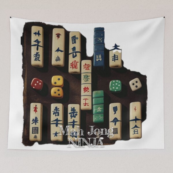 Item preview, Anime, Mahjong, Gambling, Card Play designed and sold by tengamerx.