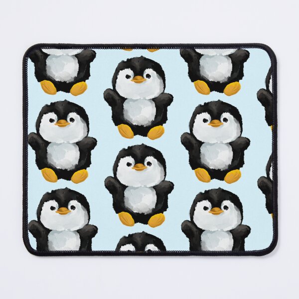 Item preview, Fluffy baby penguin designed and sold by kaleap192.