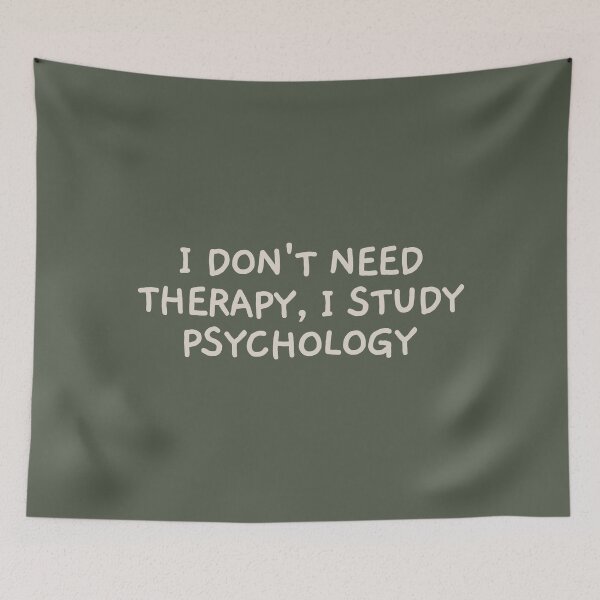 Item preview, I Don't Need Therapy, I Study Psychology designed and sold by Artestygraphic.