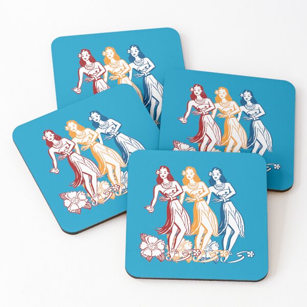 Item preview, Hula Dancer Tri-Color Design designed and sold by GloopTrekker.